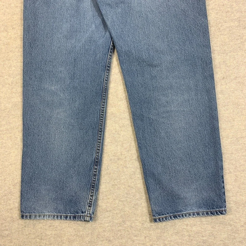 Levi's 550 Jeans 36x30 Blue Pants Baggy Relaxed Straight Leg Y2K Faded Denim